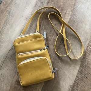Yellow crossbody